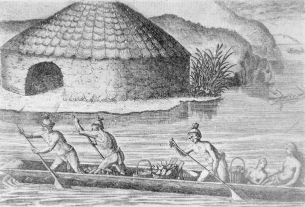 Storehouse of the Timucua indian