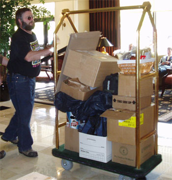 gear on cart