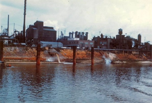 River pollution
